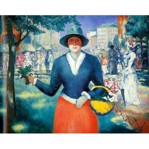 Kazimir Malevich, Çiçek Satıcısı