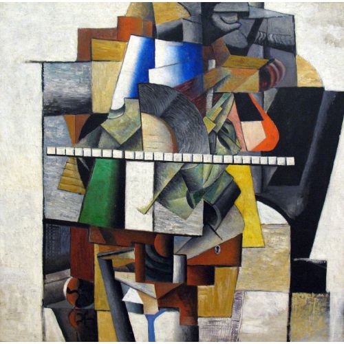 Kazimir Malevich, Portrait Von Mikhail Matjuschin Kazimir Malevich, Portrait Von Mikhail Matjuschin