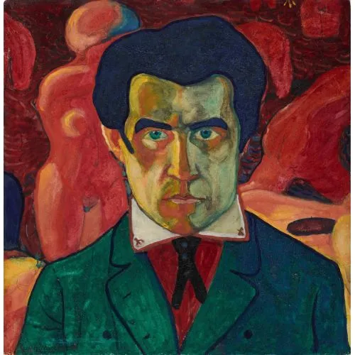 Kazimir Malevich Otoportre Süprematizm Kazimir Malevich Otoportre Süprematizm Sanat Akımları Kanvas Efektli Tablo, Resim Kağıdı Baskısı, Reprodüksiyon ve