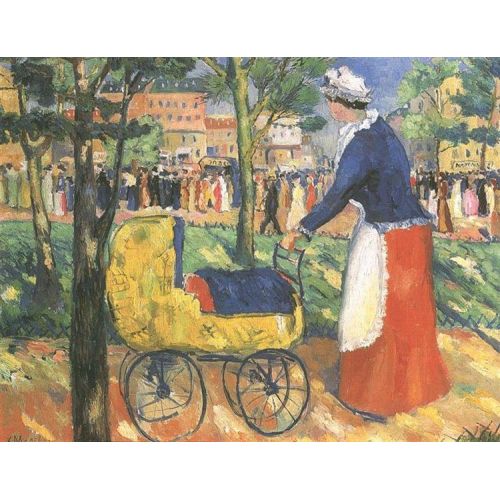 Kazimir Malevich, Boulevard Oil Painting