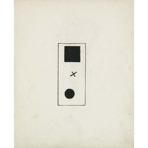 Kazimir Malevich, Suprematism Sketch Xi Kazimir Malevich, Suprematism Sketch Xi