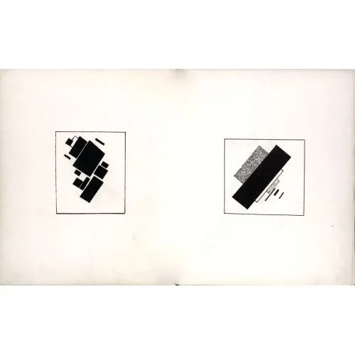 Kazimir Malevich Süprematizm Eskiz Xxıx Süprematizm Kazimir Malevich Süprematizm Eskiz Xxıx Süprematizm Sanat Akımları Kanvas Efektli Tablo, Resim Kağıdı Baskısı