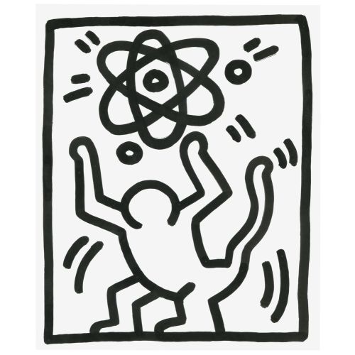 Keith Haring, 3 Legged Man