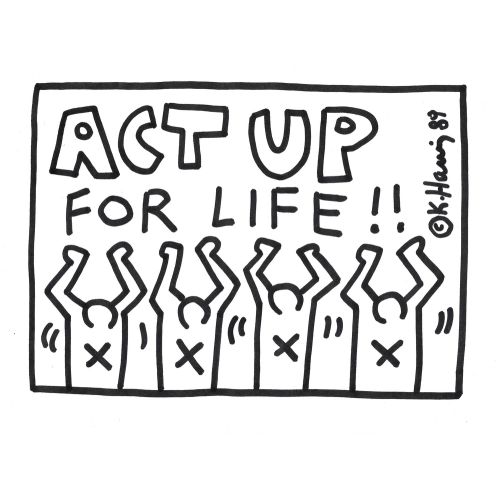 Keith Haring, Act Up For Life