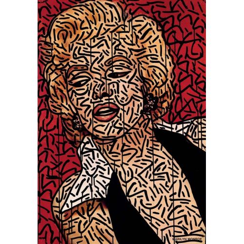 Keith Haring, Marilyn Monroe II