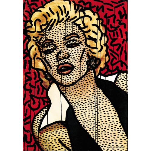 Keith Haring, Marilyn Monroe III
