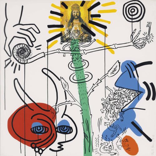 Keith Haring, Bir Levha: Kıyamet