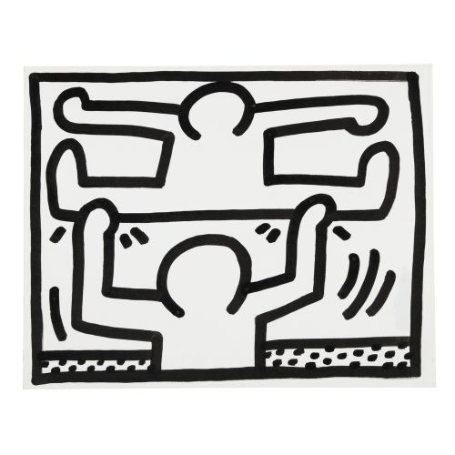 Keith Haring, Pop Dükkanı Çizimi III Keith Haring, Pop Dükkanı Çizimi III