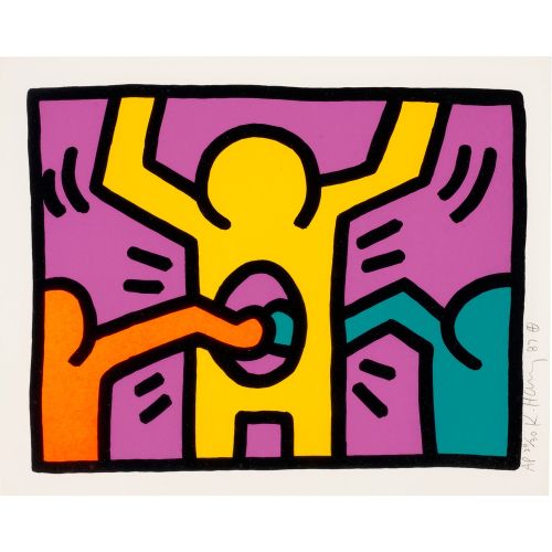 Keith Haring, Pop Shop I 1 Keith Haring, Pop Shop I 1