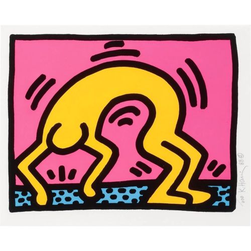 Keith Haring, Pop Shop II 3 Keith Haring, Pop Shop II 3