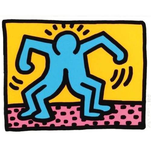 Keith Haring, Pop Shop II 4 Keith Haring, Pop Shop II 4