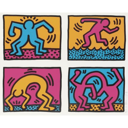 Keith Haring, Pop Shop Quad II
