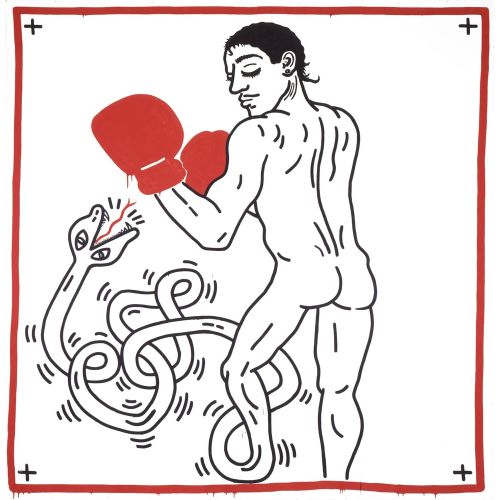 Keith Haring, Macho Camacho Portresi Keith Haring, Macho Camacho Portresi