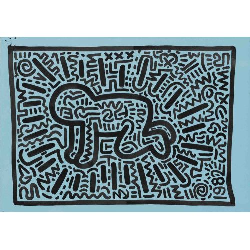 Keith Haring, Işıltılı Çocuk 94 Keith Haring, Işıltılı Çocuk 94
