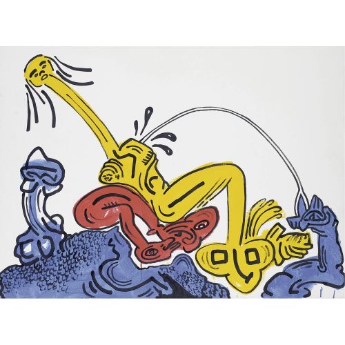 Keith Haring, Red, Yellow, Blue 6 Keith Haring, Red, Yellow, Blue 6