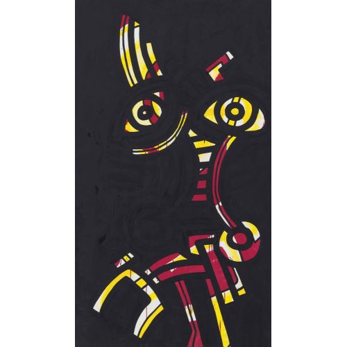 Keith Haring, Red, Yellow, Blue 1