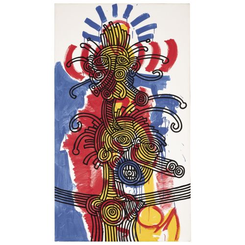 Keith Haring, Red, Yellow, Blue 5 Keith Haring, Red, Yellow, Blue 5