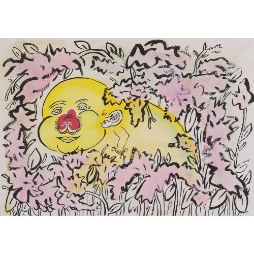 Keith Haring, Çiçeklerdeki Roger