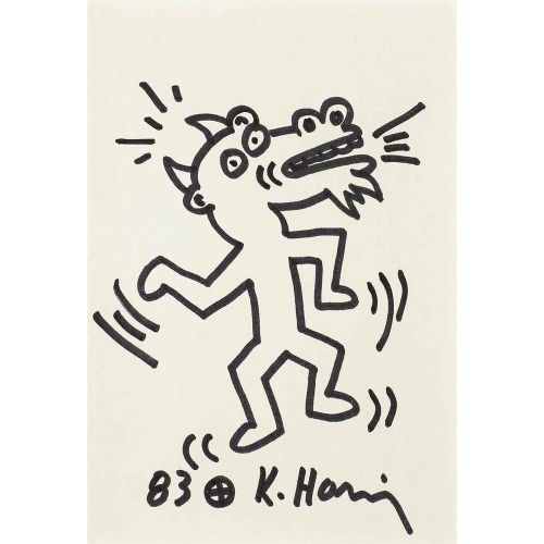 Keith Haring, Sans Titre III Keith Haring, Sans Titre III