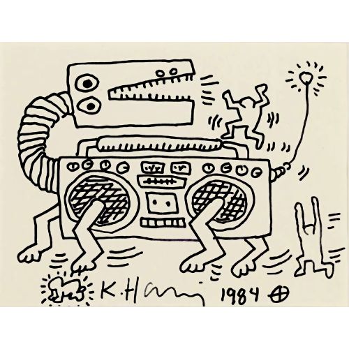 Keith Haring, Sans Titre Iv Keith Haring, Sans Titre Iv