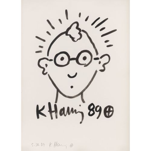 Keith Haring, Otoportre Keith Haring, Otoportre