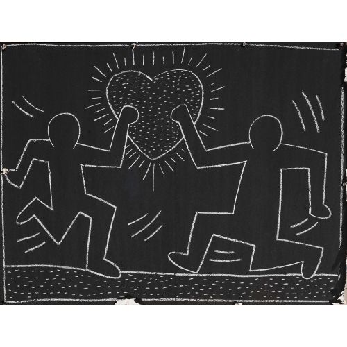 Keith Haring, Metro Çizimi Keith Haring, Metro Çizimi