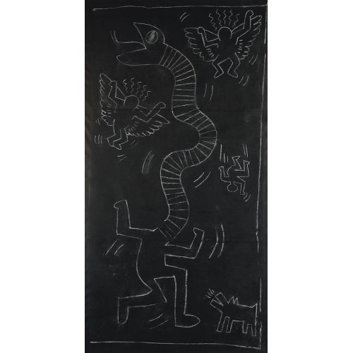 Keith Haring, Metro Çizimi 106 Keith Haring, Metro Çizimi 106