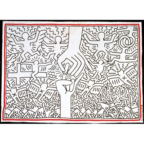 Keith Haring, Cennet Ve Cehennemin Evliliği