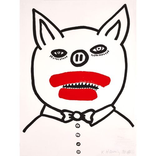 Keith Haring, Kırmızı Ve Mavinin Hikayesi 1