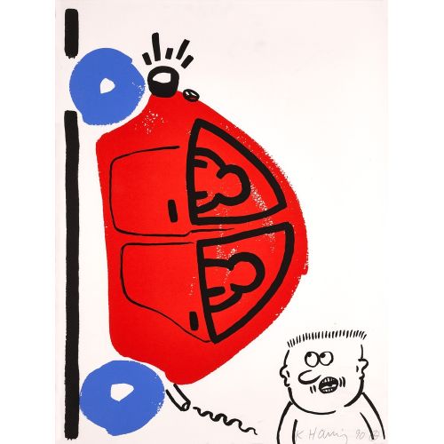 Keith Haring, Kırmızı Ve Mavinin Hikayesi 3