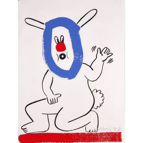 Keith Haring, Kırmızı Ve Mavinin Hikayesi 4