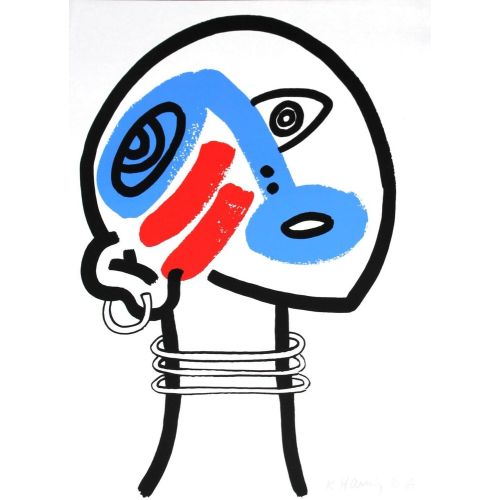 Keith Haring, Kırmızı Ve Mavinin Hikayesi 7