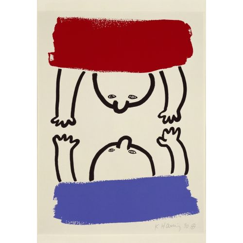 Keith Haring, Kırmızı Ve Mavinin Hikayesi 8