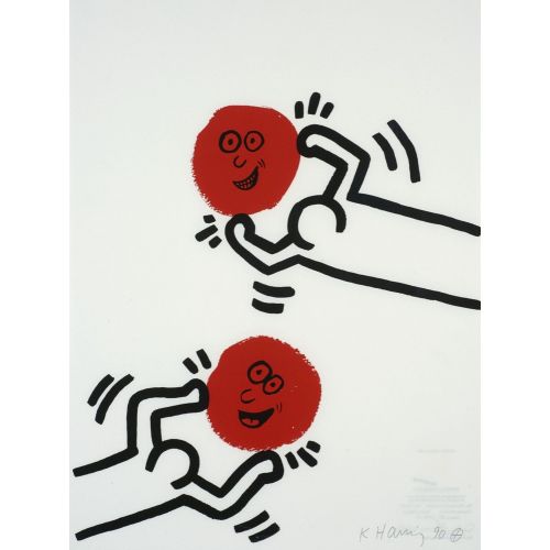 Keith Haring, Kırmızı Ve Mavinin Hikayesi 10