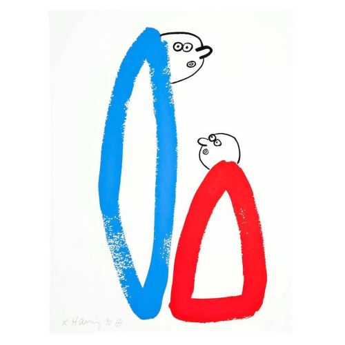Keith Haring, Kırmızı Ve Mavinin Hikayesi 13