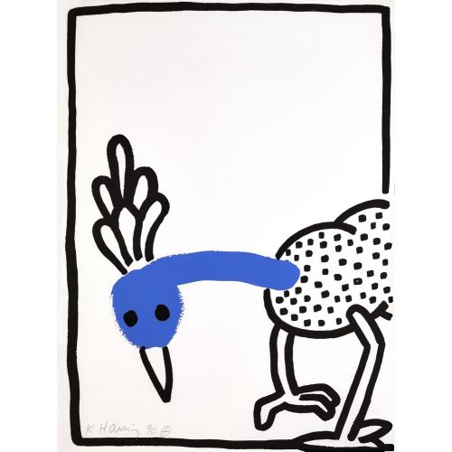 Keith Haring, Kırmızı Ve Mavinin Hikayesi 16