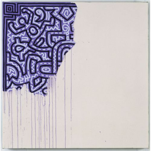 Keith Haring, Bitmemiş Boyama