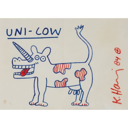 Keith Haring, Uni Cow