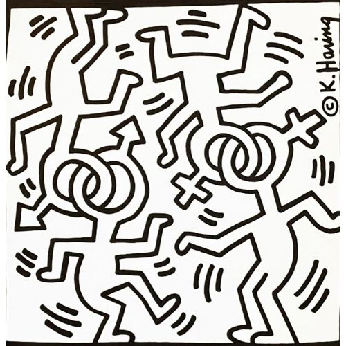 Keith Haring, Untitle 303 Keith Haring, Untitle 303
