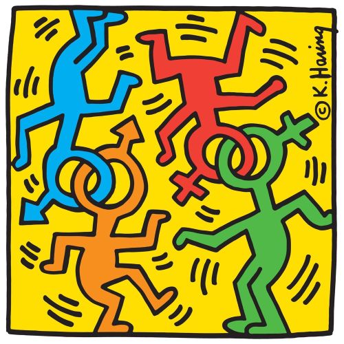 Keith Haring, Untitle 304 Keith Haring, Untitle 304