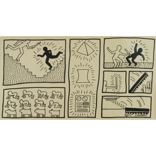 Keith Haring, Untitle 308 Keith Haring, Untitle 308