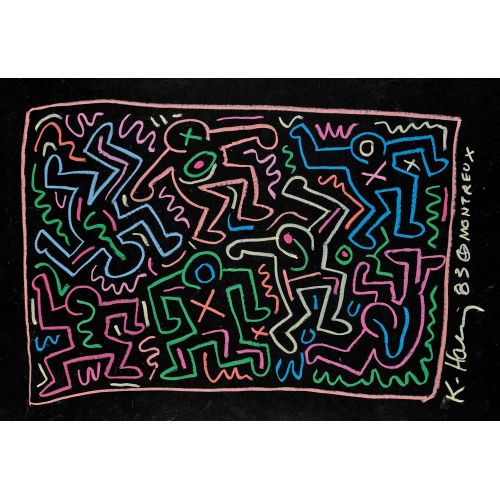 Keith Haring, İsimsiz 10 Keith Haring, İsimsiz 10
