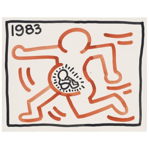 Keith Haring, Untitled 27