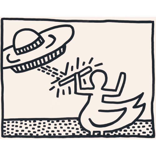 Keith Haring, Untitled 46
