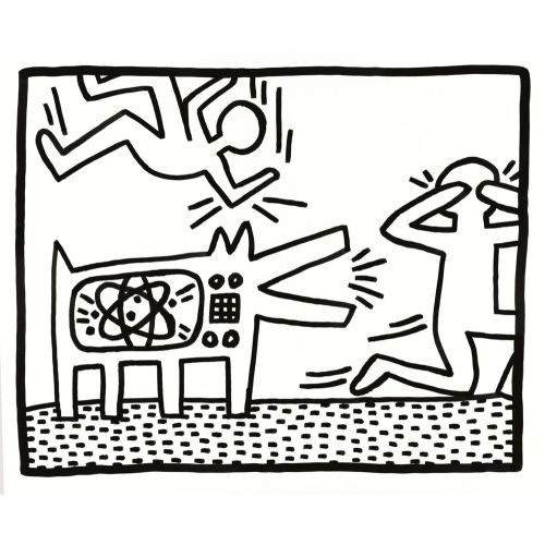 Keith Haring, Barking Dog II