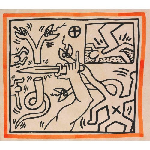 Keith Haring, Untitled 88