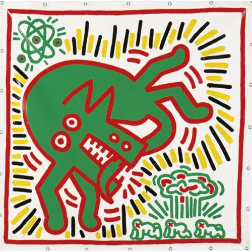 Keith Haring, Untitled 92 Pop Art Keith Haring, Untitled 92 Pop Art Art Movements Canvas, Drawing Paper Prints, Reproduction Oil Painting and High Resolution Image