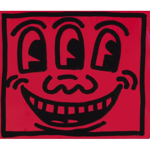 Keith Haring, Untitled 99 Pop Art Keith Haring, Untitled 99 Pop Art Art Movements Canvas, Drawing Paper Prints, Reproduction Oil Painting and High Resolution Image