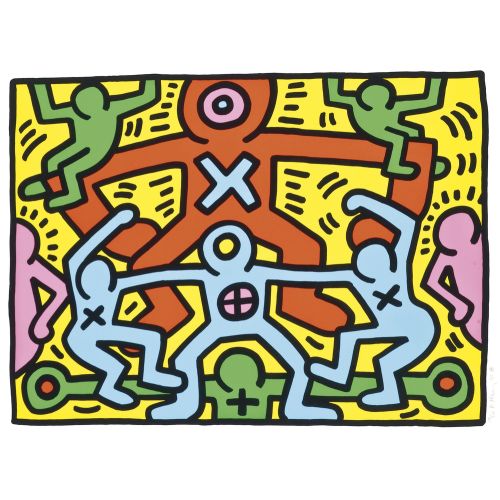 Keith Haring, İsimsiz 102 Keith Haring, İsimsiz 102