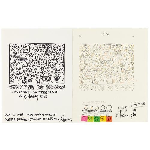 Keith Haring, İsimsiz 105 Keith Haring, İsimsiz 105
